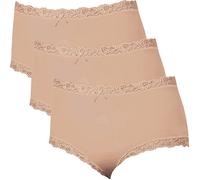 Nina von C. Damen-Taillenslip 3er-Pack Modal Haut Größe 46