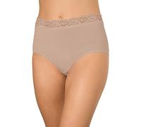 Taillenslip NINA VON C. "3er Pack Damen Taillenslip Slipboutique", Damen, Gr. 50, beige (nude), Stoff, Obermaterial: 93% Baumwolle CO. 7% Elasthan EL., Unterhosen Taillenslip (14730468-50) nude