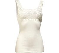 Nina von C. Feinripp Damen-Unterhemd FINE COTTON braun-beige 44