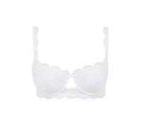 Nina von C. - Silver Edition Dekollete - Dirndl Push Up BH Weiß 80 C mit Bügel