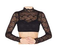 Nina von C Dirndl-Bluse Langarm Damen Schwarz Größe 40