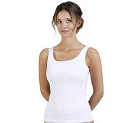 Nina von C. Achseltop Eco Soft Damen Gr. 38 Weiß – 84% Polyamid, 16% Elasthan