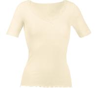 Nina von C. Feinripp Damen-Unterhemd, 1/2-Arm 46 creme