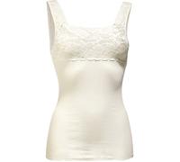 Nina von C. Feinripp Damen-Unterhemd FINE COTTON braun-beige 40