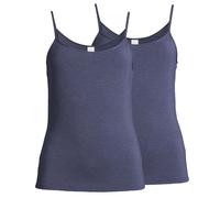 Nina von C. - Light & Easy - Spaghetti Top - 2er Pack (38 Denim Melange)