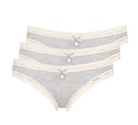 Nina von C Like It - Kim - Minislip - 3er Pack (L Ivory)