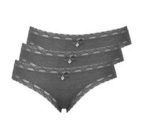 Nina von C Like It - Kim - Minislip - 3er Pack (M Dark Grey)