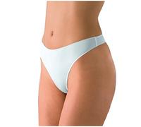 Nina von C. Damen-String Secret 3er Pack Microfaser Weiß Größe 44