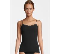 Nina von C. Spaghetti Top Damen Modal schwarz, 38