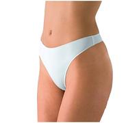 Nina von C. Damen-String Secret 3er Pack Microfaser Weiß Größe 44