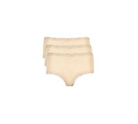 Nina von C. Taillenslip 3er-Pack Damen 95% Modal 5% Elasthan Beige Gr. 48