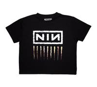 Nine Inch Nails Downward Spiral Crop Top L
