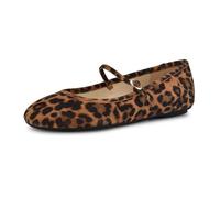 Nine West Classik für Damen, Leopard Suede 230, 39 EU