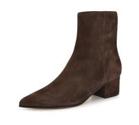 Nine West Damen Maribu Stiefelette, Dark Brown Suede 200, 38.5 EU
