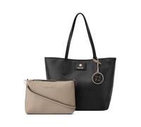 Nine West Damen Piera 2 in 1 Tote Deisgner, Schwarze Tragetasche, Schlinge, Geldbörse, Handtasche, Trendtasche, Schultertasche