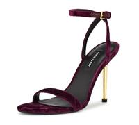 Nine West Damen Reina Sandale mit Absatz, Purple Velvet 500, 37 EU