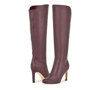 Nine West Damen Sancha, Dunkelrotes Leder, 36.5 EU
