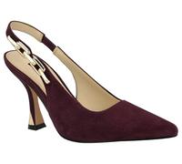 Nine West Damen Veroni Pumps, Burgundy Suede 600, 37.5 EU