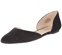 Nine West Damen Wnstarship Ballerinas, Schwarz Nubuk, 39 EU