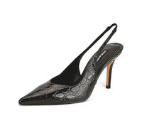 Nine West Gerts, Mittelbraun Croco Patent 210, 40.5 EU
