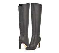 NINE WEST Sancha Damen Kniehohe Stiefel, Schwarz 001, 40 EU