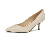 Nine West Women's Arlene Pump, Cream Leather 153, 40 EU