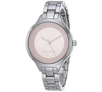 Nine West Women's Bracelet Watch, NW/2225 Silver/Light Pink