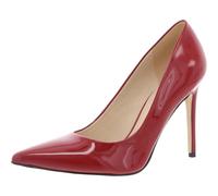 Nine West Women's Fresh Pointy Toe Pump, Red Patent 615, 36.5 EU