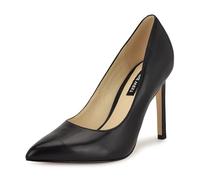NINE WEST Women's Tatiana Pump, Schwarz Leder, 39 EU