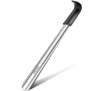 NINEMAX Schuhlöffel Lang,42cm Langer Schuhanzieher Metall,Lange Schulöffel Edelstahl Stabil (1er Pack)