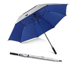 NINEMAX UV Schutz Golf Regenschirm Groß,Automatische öFfnen Golfschirm XXL