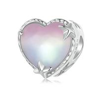 NINGAN 925 Sterling Silber Charms Aurora Traum Schmetterling Perlen Armband, Charms Halskette Anhänger, Geschenk Schmuck