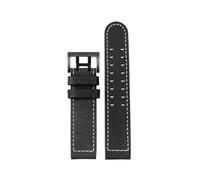NINOMA 20 22 Kompatibel mit Hamilton Khaki Aviation Watch H77616533 H70615733 Uhrenarmband aus echtem Leder Jazz Field Herrenarmband-Stil(A black black,20mm)
