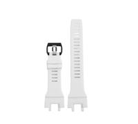 NINOMA GBA-900 Wasserdichtes Armband Kompatibel mit Casio GBA-900-1A/7A/CB Herren Interface Silikonharzarmband Schwarz Weiß Rot Frisches Rot(Bianco)