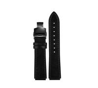 NINOMA Retro-Armband aus echtem Leder, kompatibel mit Casio A158W A168 / F91w / AE-1200WHD/A158/A159/A169/AE1200, Vintage-Uhrenarmband(Black black)