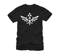Nintendo Herren Legend of Zelda Blue Royal Crest T-Shirt, Kelly 28, Mittel