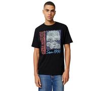 Nintendo Herren Nineties Gamer T-Shirt, Schwarz, L