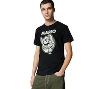 Nintendo Herren So Mario T-Shirt, Schwarz, 4X-Groß