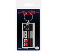 Nintendo Pyramid International NES Controller, Schlüsselanhänger aus Gummi, 4.5 x 6 cm