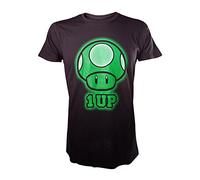 Nintendo T-Shirt -L- 1 up pixelated, schwarz