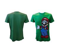 Nintendo T-Shirt -L- Standing Mario (grün)