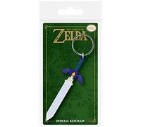Nintendo The Legend Of Zelda - Master Sword, Schlüsselanhänger aus Gummi, 4.5 x 6 cm