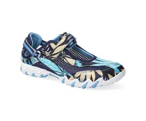 NiroHalbschuhVelourleder / MeshinMedieval Blue / Medieval