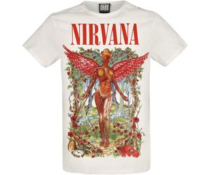 Nirvana Amplified Collection - In Utero Wilderness T-Shirt altweiß in S