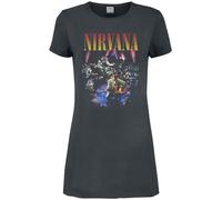 Nirvana Amplified Collection - Live In NYC Kurzes Kleid charcoal in S