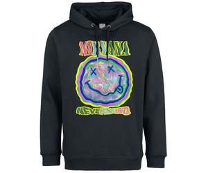 Nirvana Amplified Collection - Scribble Nevermind Kapuzenpullover schwarz in XXL
