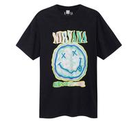 Nirvana Amplified Collection - Scribble T-Shirt charcoal in XL