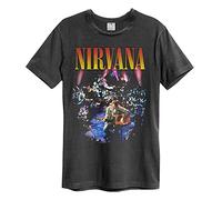 Nirvana Amplified Collection - Unplugged In New York Männer T-Shirt Charcoal