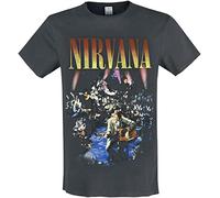 Nirvana Amplified Collection - Unplugged In New York Männer T-Shirt Charcoal 3XL