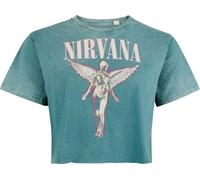 Nirvana Angel T-Shirt blue in M